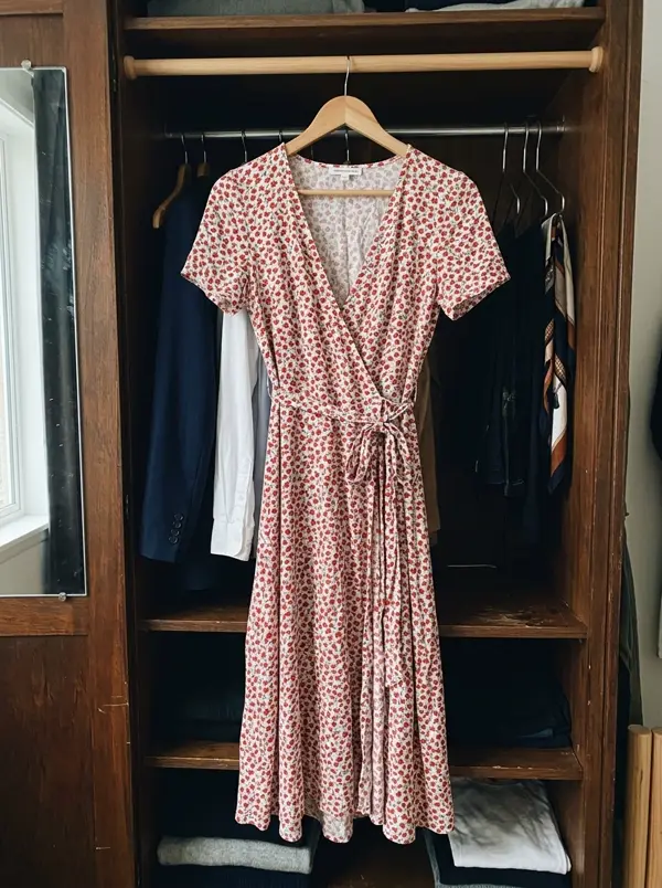 The seller's photo of a dress